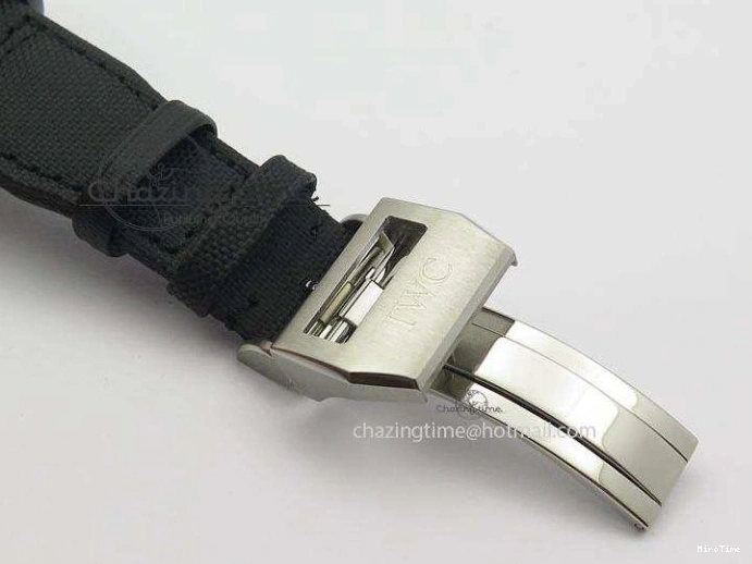 MIROTIME 0505 Pilot Chrono IW388003 Real Ceramic V6F 1:1 Best Edition On Black Nylon Strap A StreetReady 7284